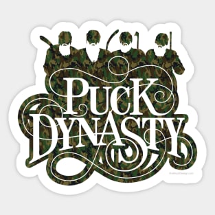 Puck Dynasty (Camo Edition) Sticker